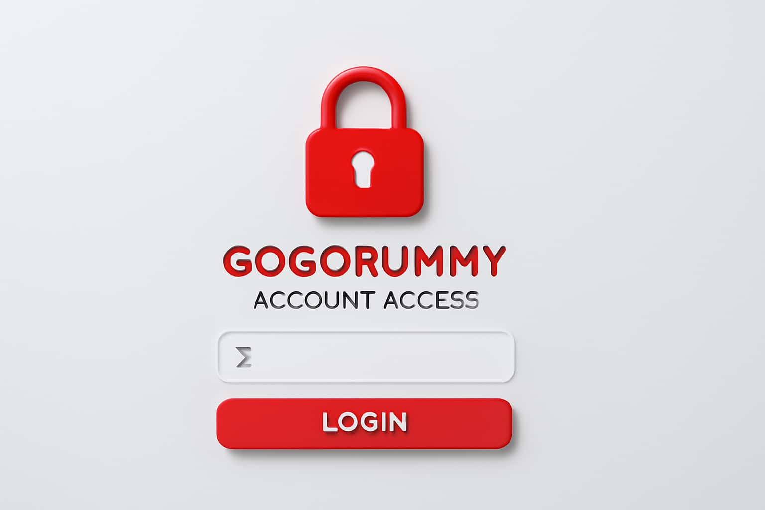 Gogorummy Account Access Interface