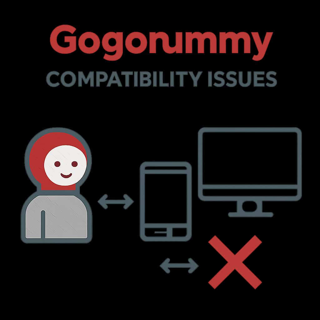 An educational diagram about Gogorummy Compatibility Issues.