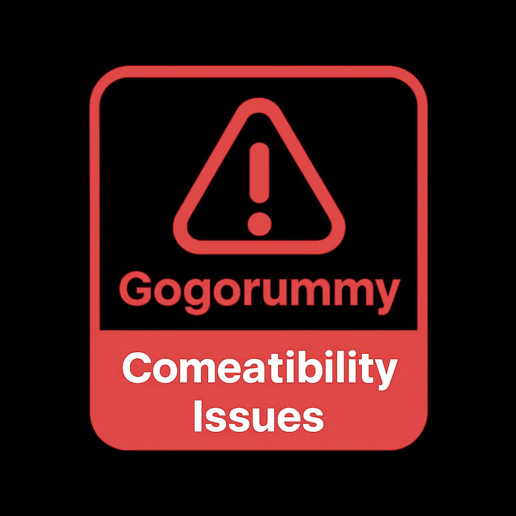 An icon representing Gogorummy Compatibility Issues.