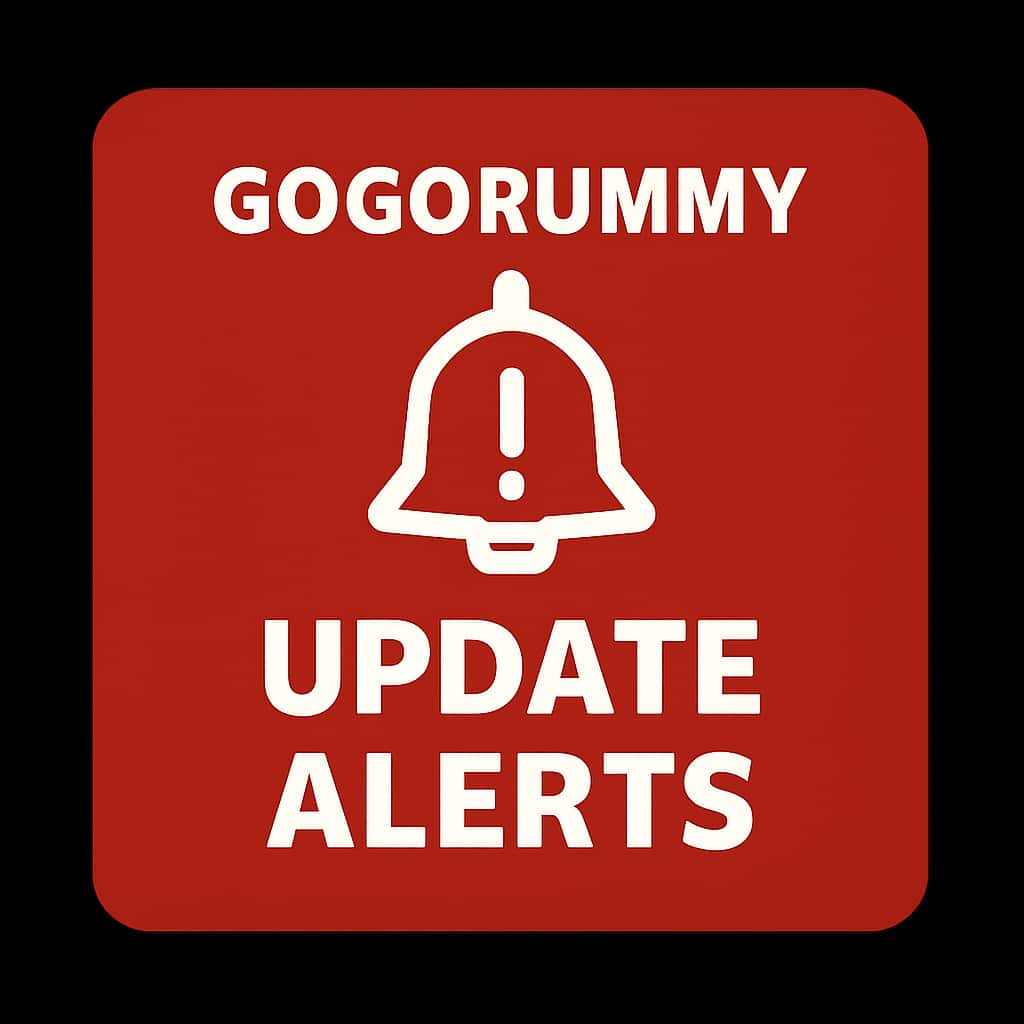 An icon representing Gogorummy Update Alerts